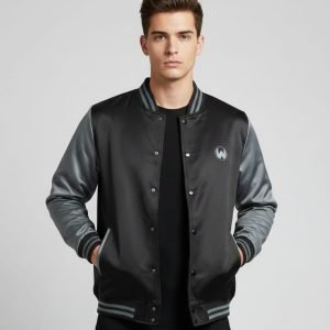 Black Varsity Jacket