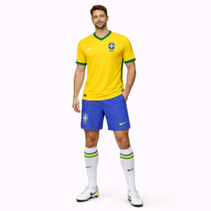 FIFA World Cup Jersey With Nikker 2022 Brazil TS-1080